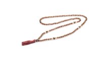 Halskette Antracite Mala Tibetani 108 Grani in Halbedelsteine Pietre dure MT14 HIMALAYA - MT14 HIMALAYA